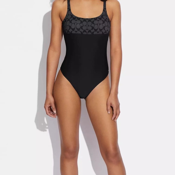Coach swimsuit with pouch red size xs - Picture 1 of 9